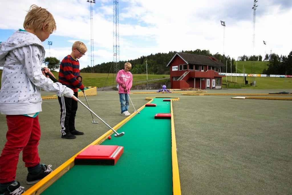 Hotell Fritidsparken Skien Kültér fotó
